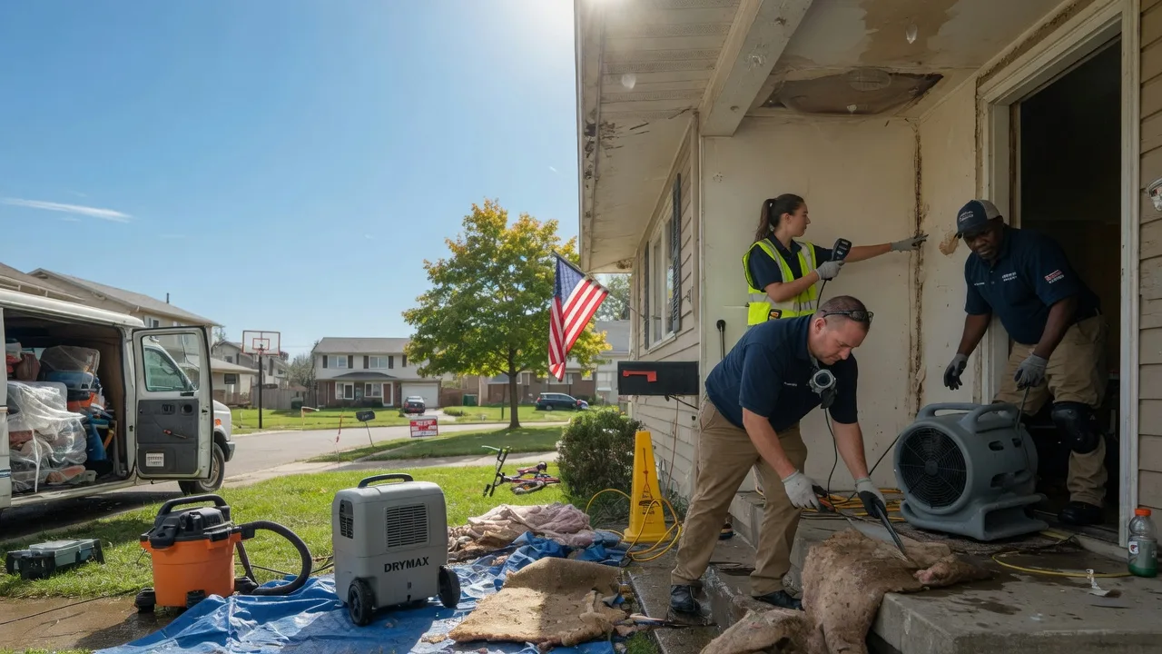 Water Damage Restoration in Higgins, TX near me